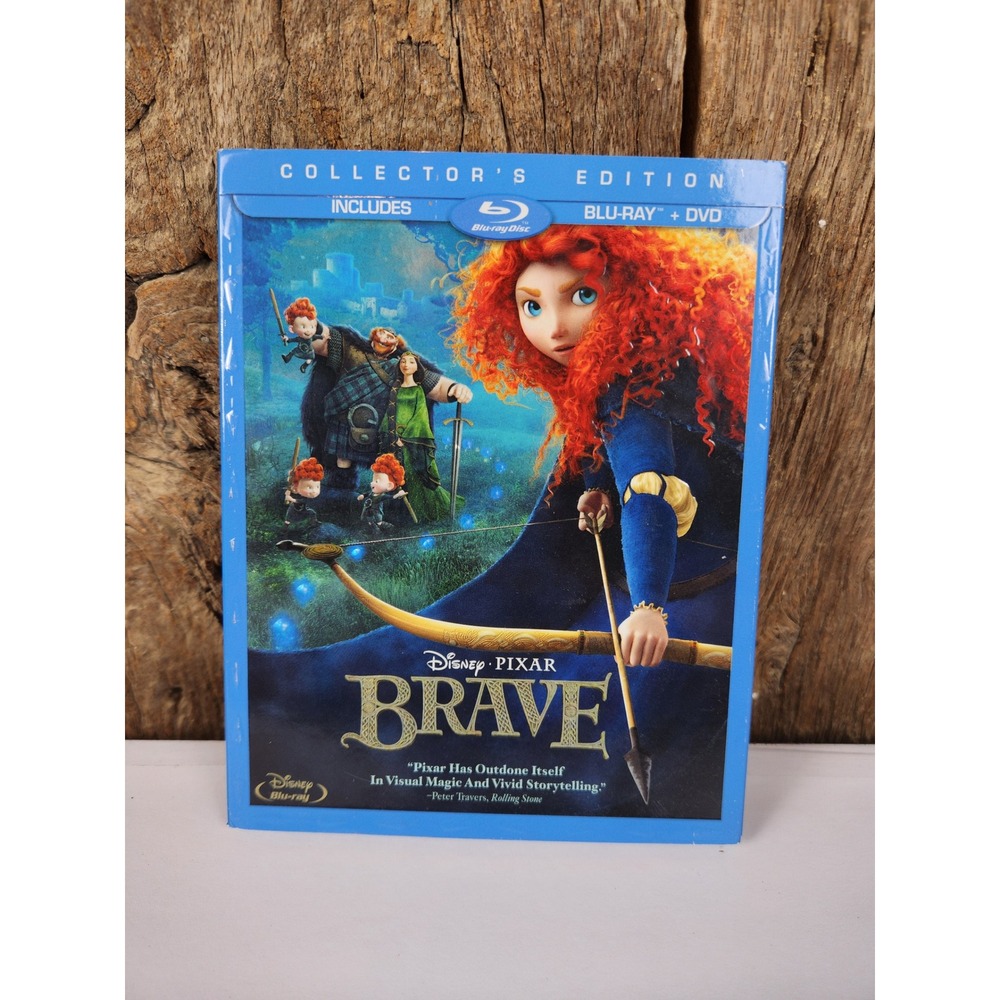 Disney Brave DVD Blu-ray Pixar 3-Disc‎ Collector's Edition